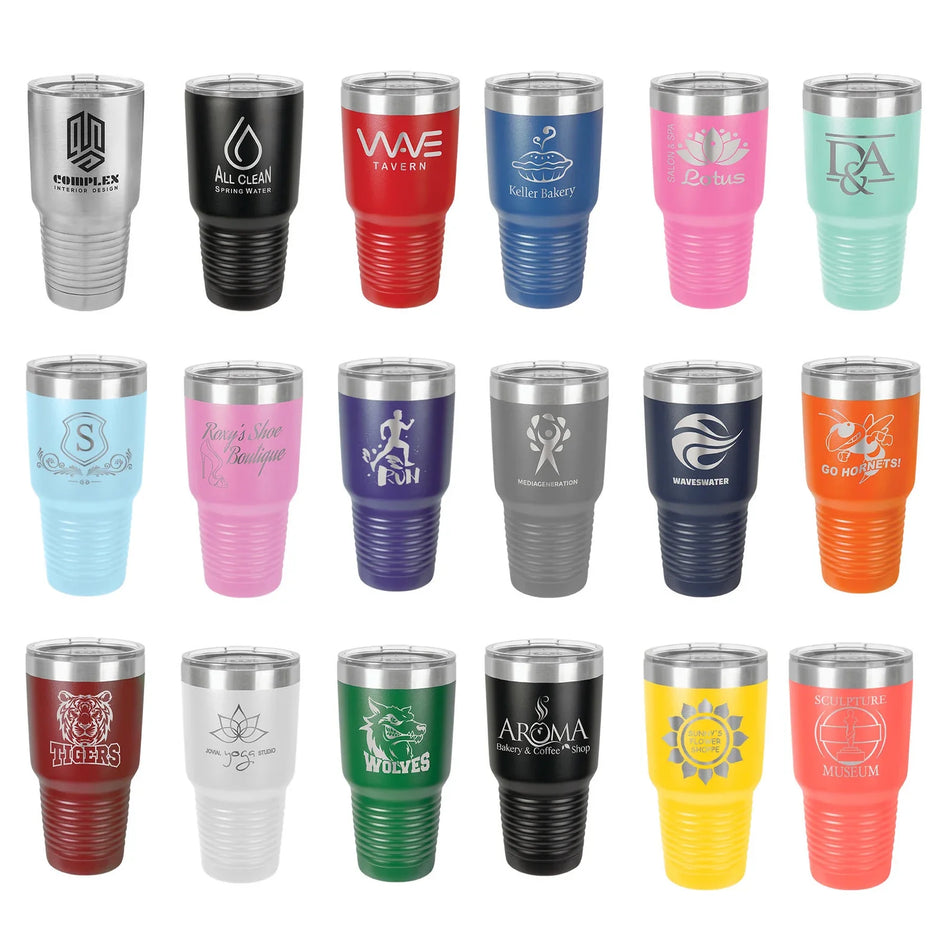 Customizable 30oz. Stainless Steel Ringneck Tumbler