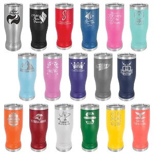 Customizable 20oz. Stainless Steel Pilsner Tumbler