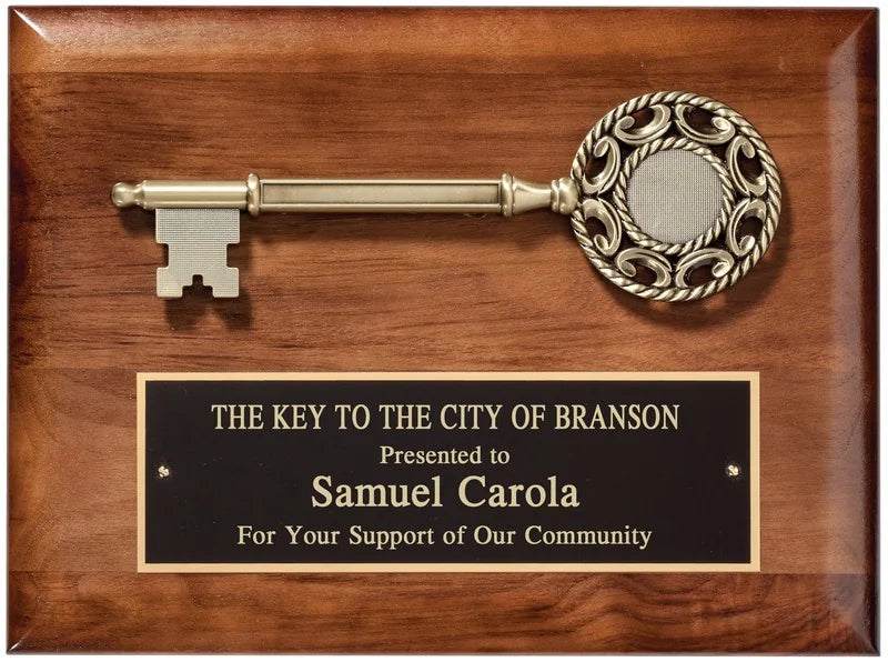 Laser Engraved Key Plaque