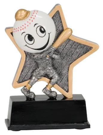Engravable Little League Baseball Award