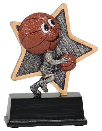 Engravable Little League Basketball Award